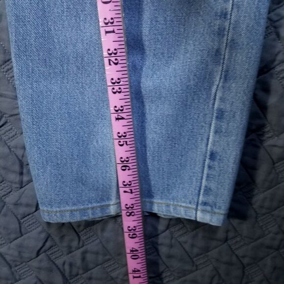 Levis Jeans Mens 38 X 38 Blue 550 Relaxed Fit Straight Medium Wash American - Picture 5 of 12